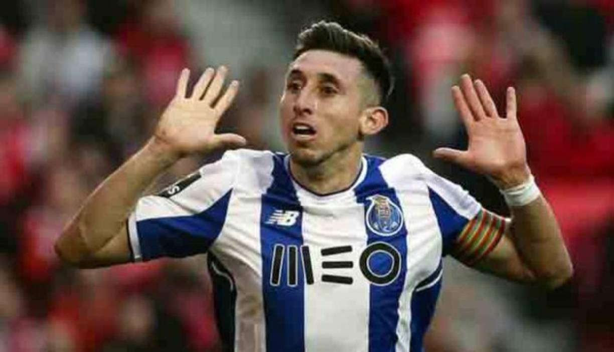 Héctor Herrera: Mediocampista mexicano que brilla en el Porto de Portugal.