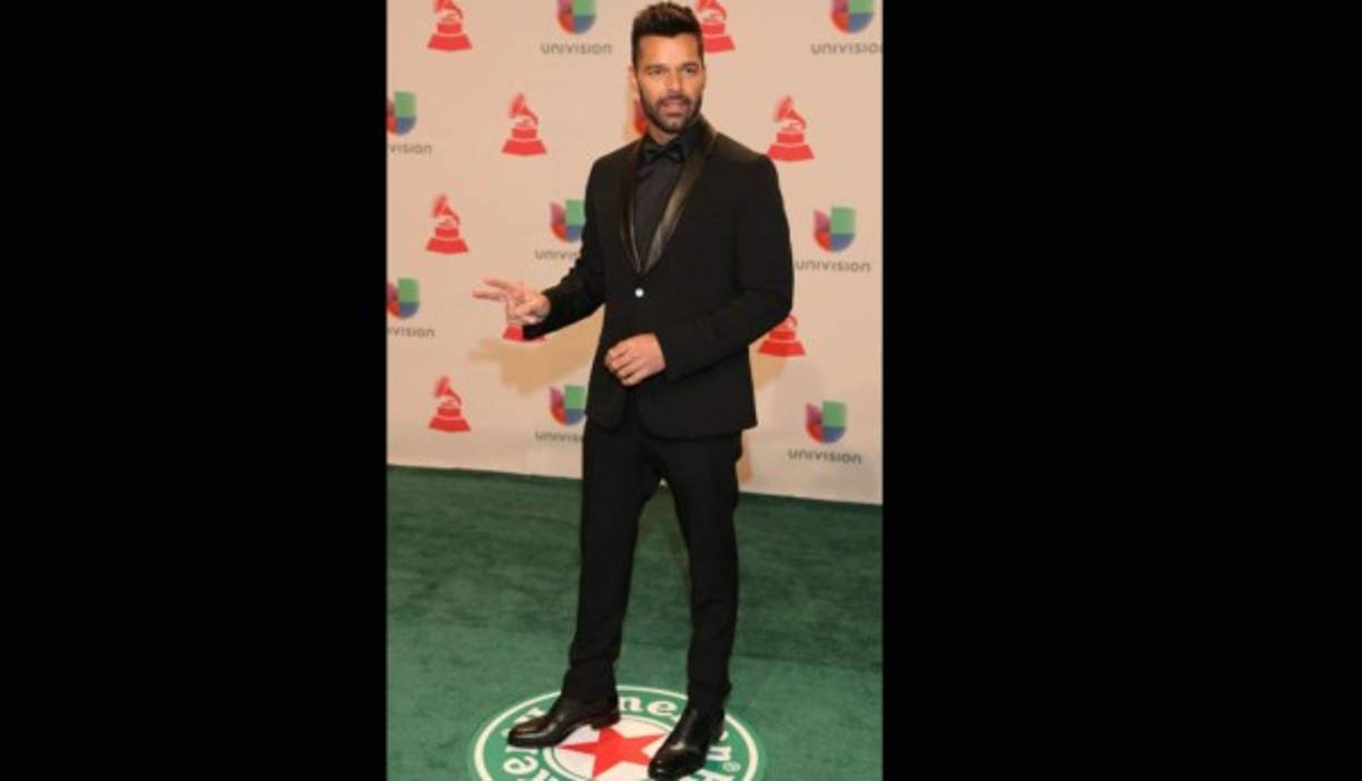El cantante Ricky Martin.