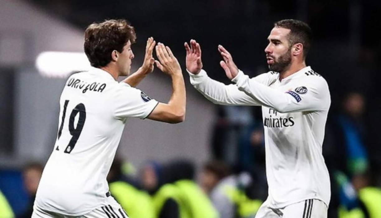 Dani Carvajal, que fue titular en el clásico de la Copa en el Bernabéu, lo seguirá siendo, por delante de Álvaro Odriozola, y estará en el partido de este sábado, así lo ha decidido Solari.