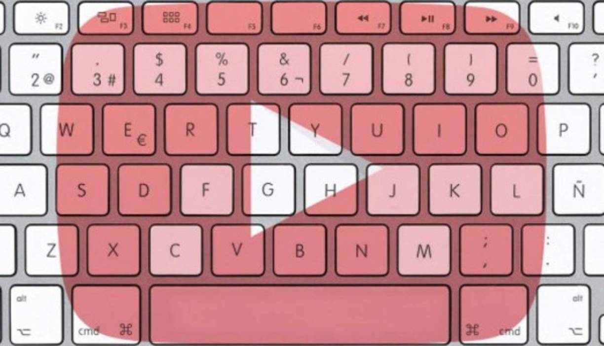 ATAJOS DE TECLADO<br/>¿No tienes ratón? No hay problema, puedes controlar la reproducción de los videos a través de los atajos de teclado.<br/>La letra K pone en pausa el video y al volver a pulsarla reanuda la reproducción.<br/>La flecha a la derecha lo adelanta 5 segundos, a la izquierda lo retrocede 5 segundos.<br/>¿Mas rápido? La tecla I avanza 10 segundos, la J retrocede 10 segundos.<br/>La tecla cero (0) reinicia el video.<br/>La tecla punto (.) adelanta un cuadro en un video detenido, la de coma (,) retrocede un cuadro en un video detenido.<br/>La tecla F activa el modo de pantalla completa; con la tecla Esc se sale de ese modo.<br/>La tecla M silencia el audio.<br/>Las teclas Inicio y Fin van al comienzo y final del video, respectivamente.<br/>Las flechas arriba y abajo suben o bajan en volumen en intervalos de 5%.