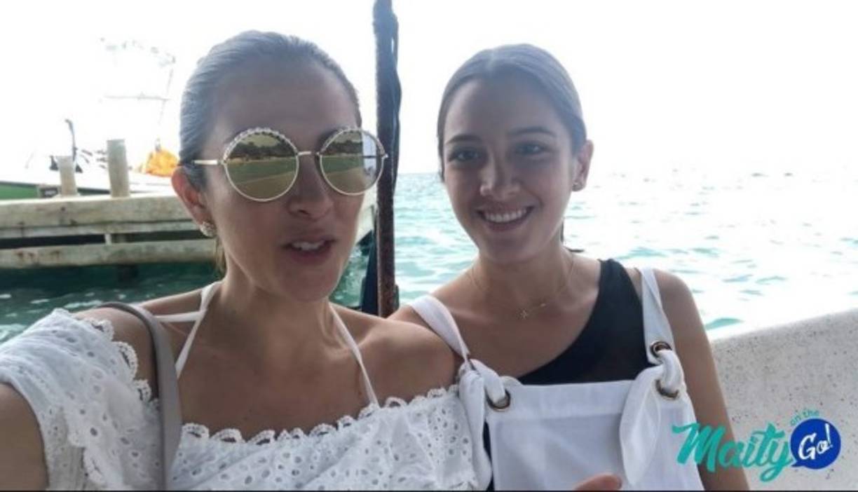 Maity ha demostrado que es una mujer de familia en más de una ocasión, ya que cuando no tiene tiempo de viajar a Honduras busca que sus cercanos la visiten en Estados Unidos, en donde reside por motivos laborales desde hace varios años.