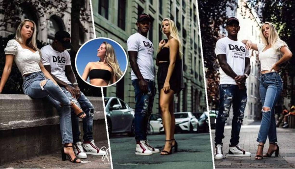 Romell Quioto ha debutado en una nueva faceta. El delantero hondureño incursiona en el mundo modelaje en Montreal junto a una linda modelo canadiense.