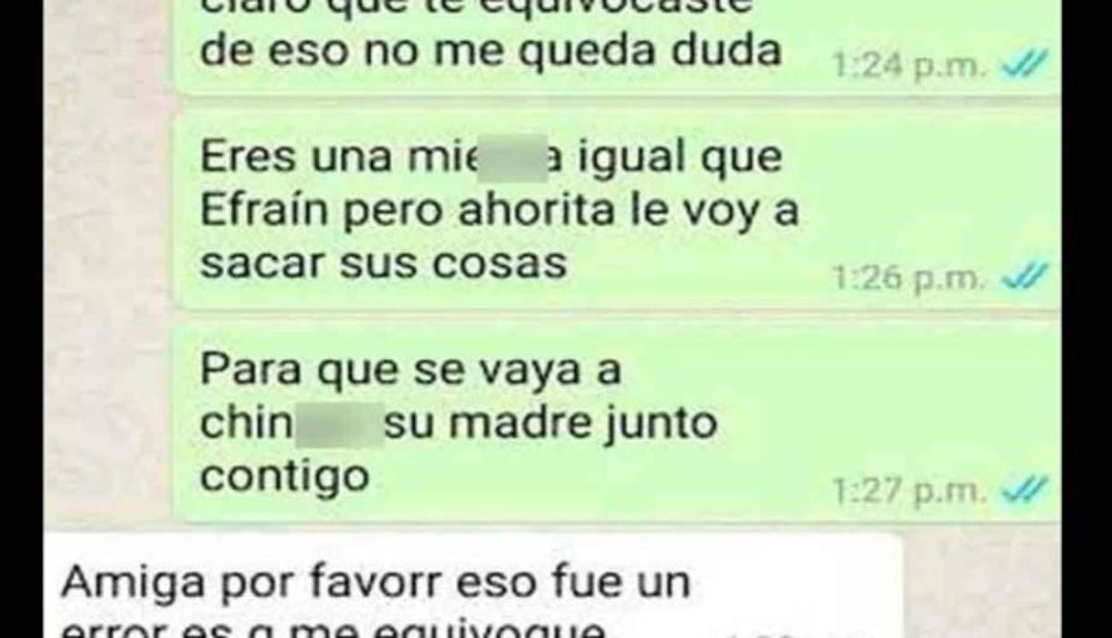 La furiosa mujer reprochó la falta de lealtad de su amiga y su marido.