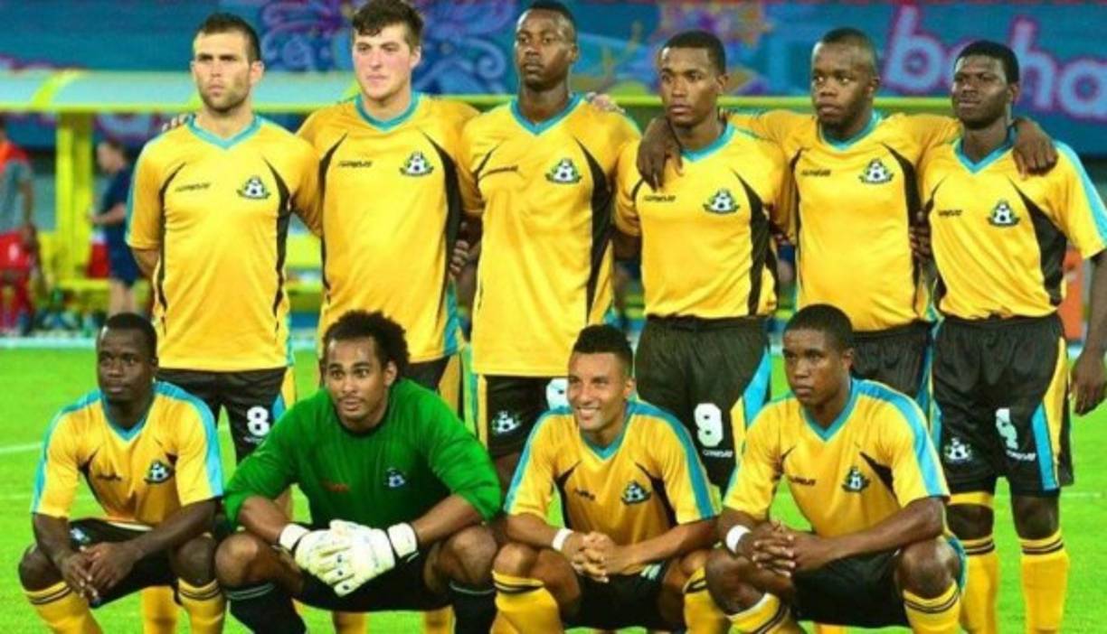 La Selección de Fútbol de Bahamas (perteneciente a la Concacaf) se encuentra en el puesto 210 del ranking mundial de la FIFA en 2019.