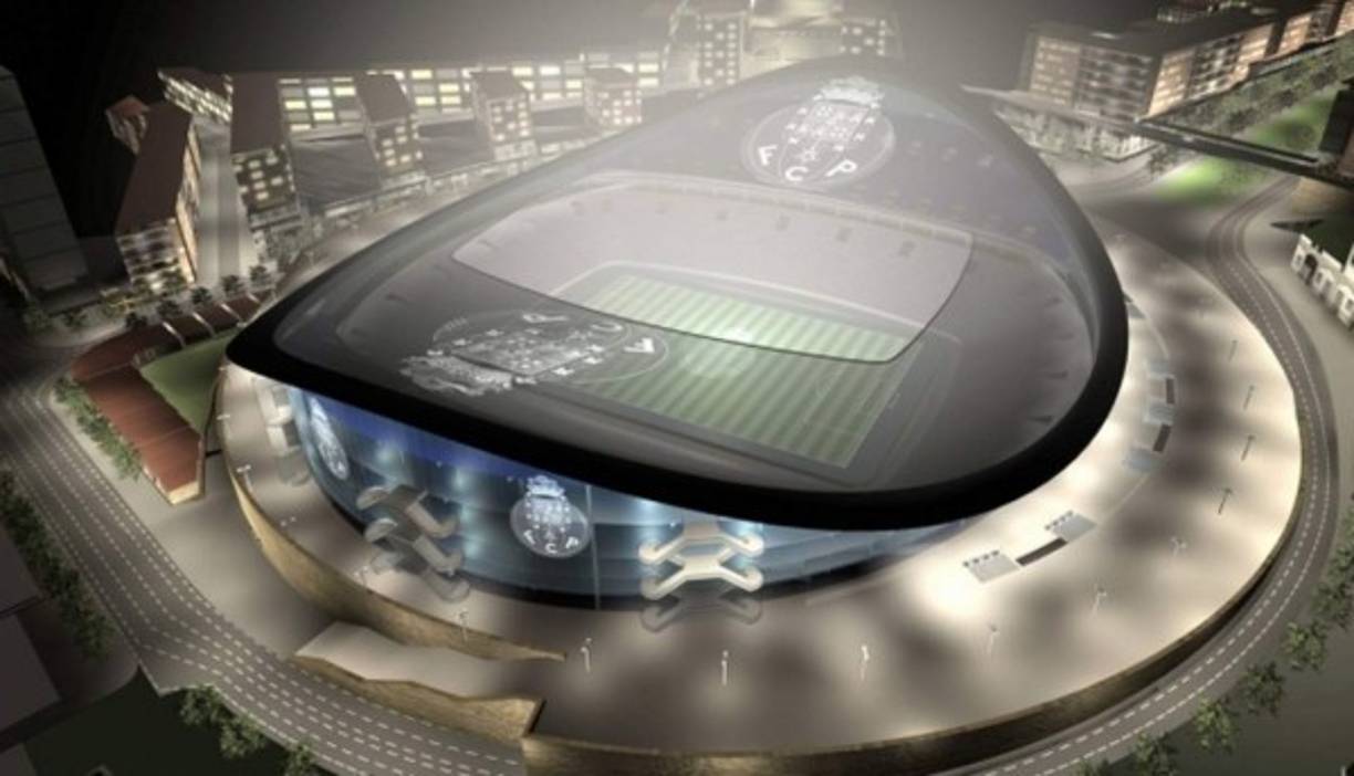 Portugal. El nuevo estadio de Porto debería estar terminado en 2014. Cerca 40 mil espectadores podrá estar sentados.