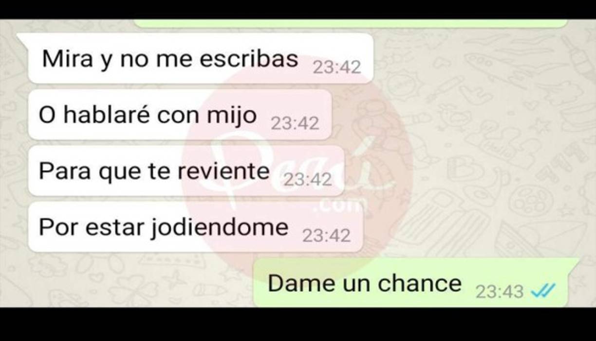 Por último le ofreció hasta los tiros.