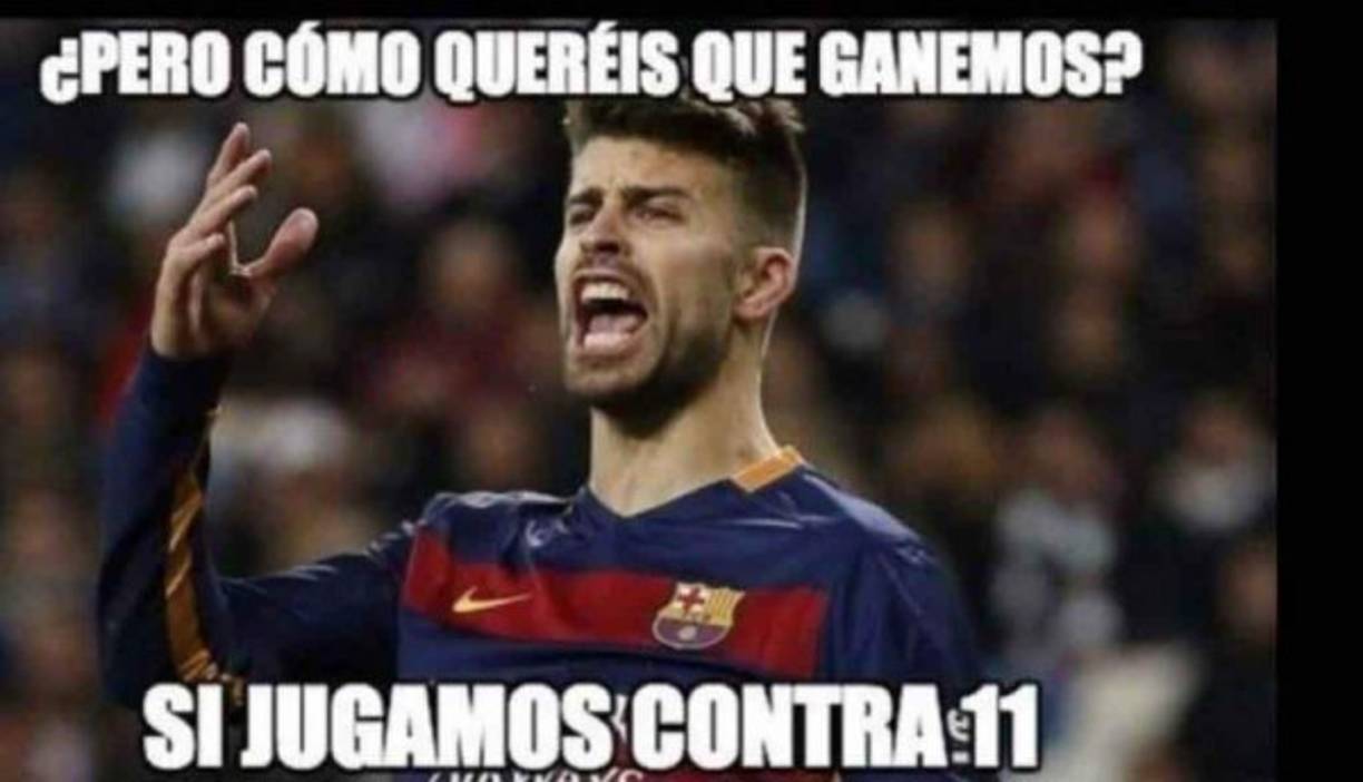 Gerard Piqué es protagonista tras la derrota del Barcelona.