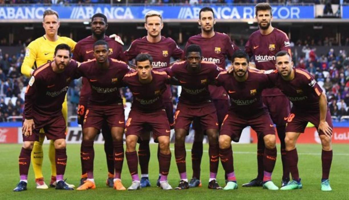 Este fue el 11 titular del Barcelona.