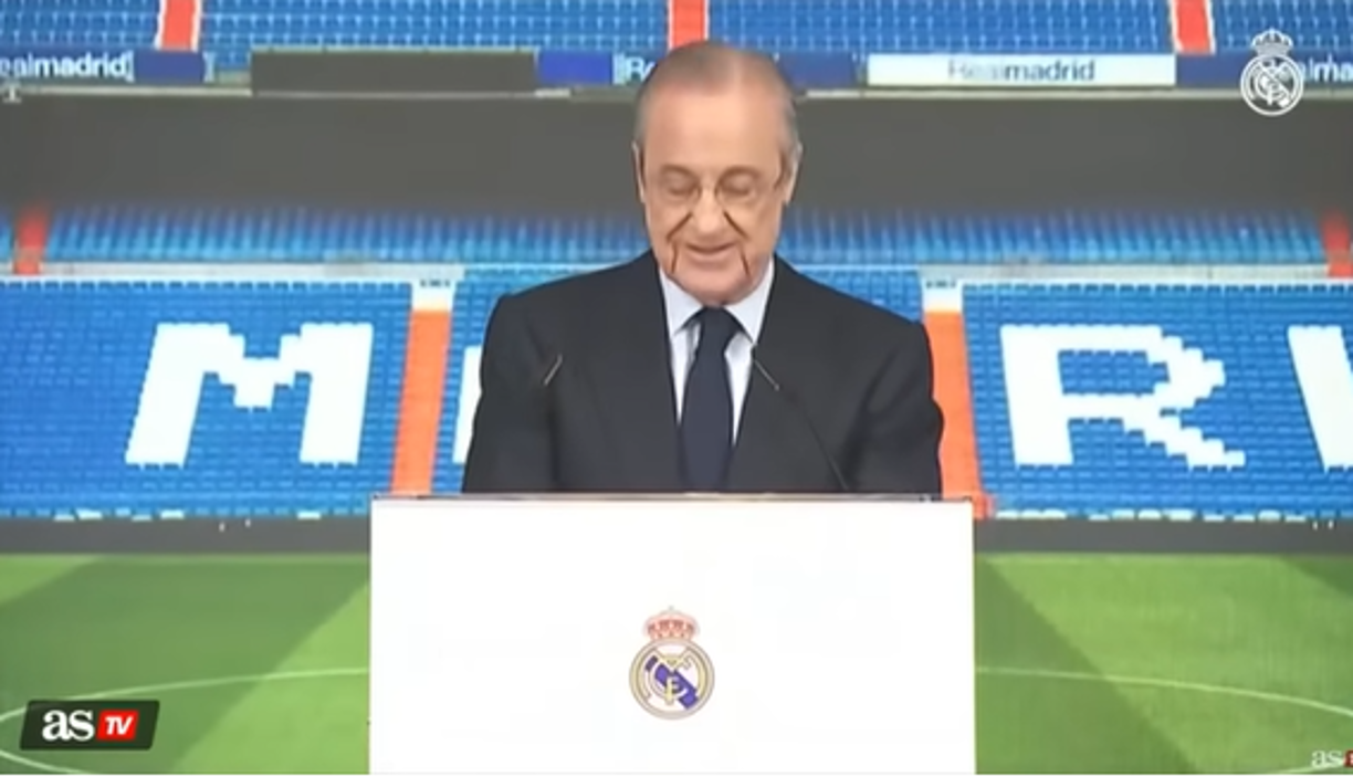 “Estamos muy orgullosos de ti. Llegaste muy joven y te has convertido en una de nuestras más grandes leyendas”, aseguró el presidente del Real Madrid, antes de asegurar que “te has ganado el derecho a decidir”.
