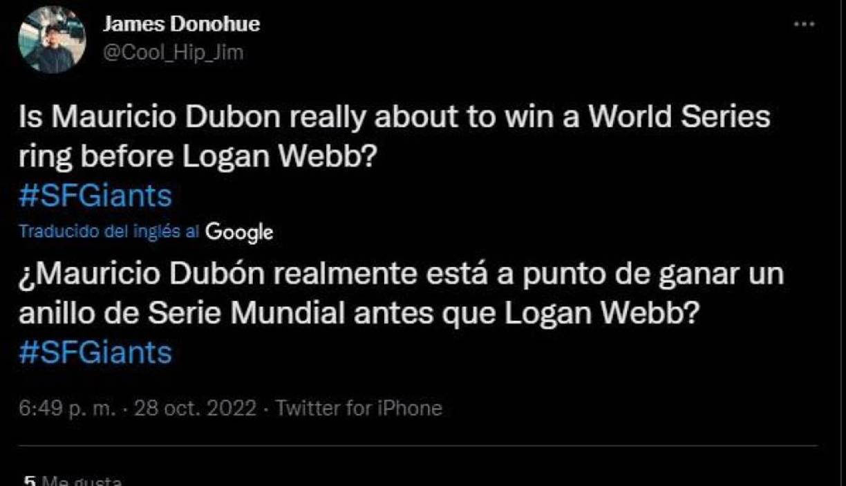 El hondureño Mauricio Dubón siempre que ha visto acción le ha respondido a su estratega.