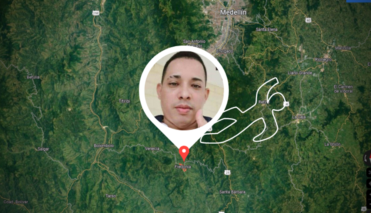 La víctima relató que había resultado herida en un incidente ocurrido durante una fiesta en la Finca Serranía de la Cruz, ubicada en la Vereda Loma de El Plan, ubicada a unos 30 minutos de ese hospital.