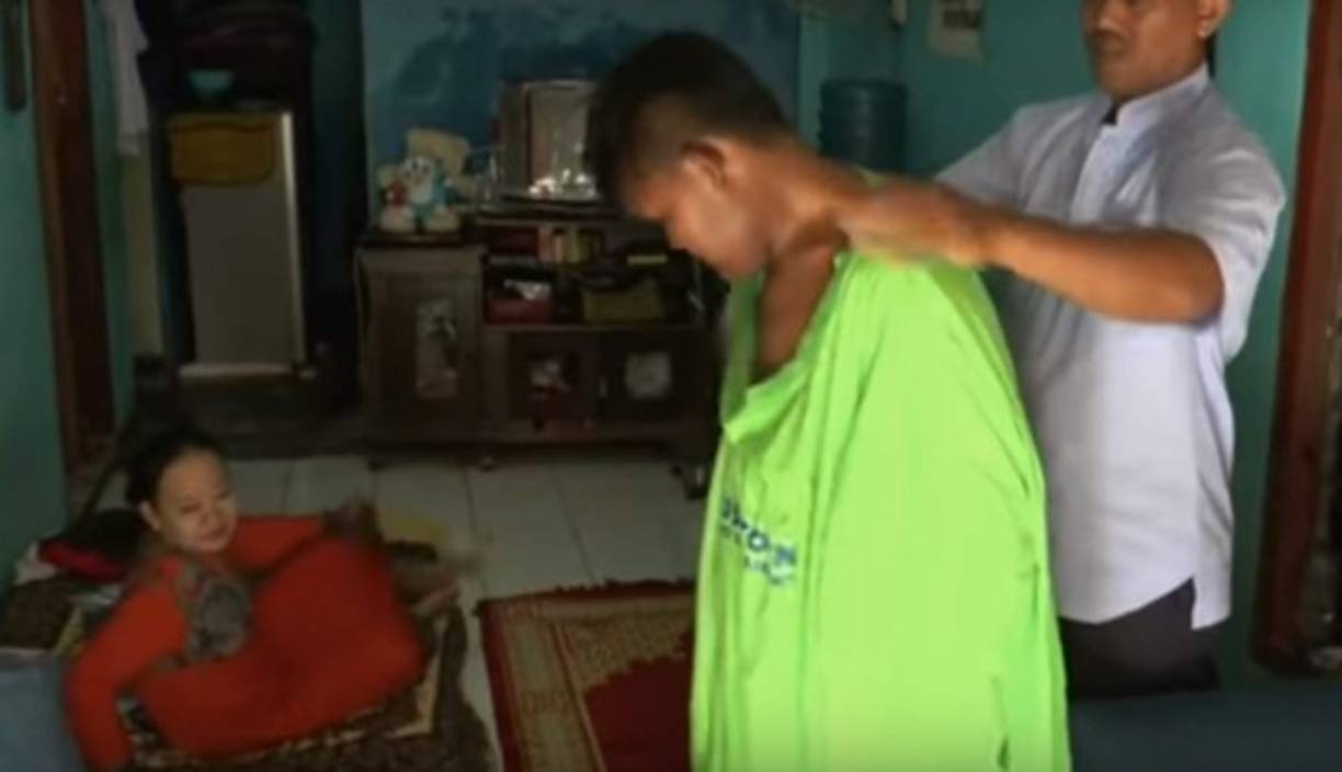 La agencia Caters News publicó las imágenes que se han viralizado en las redes sociales.