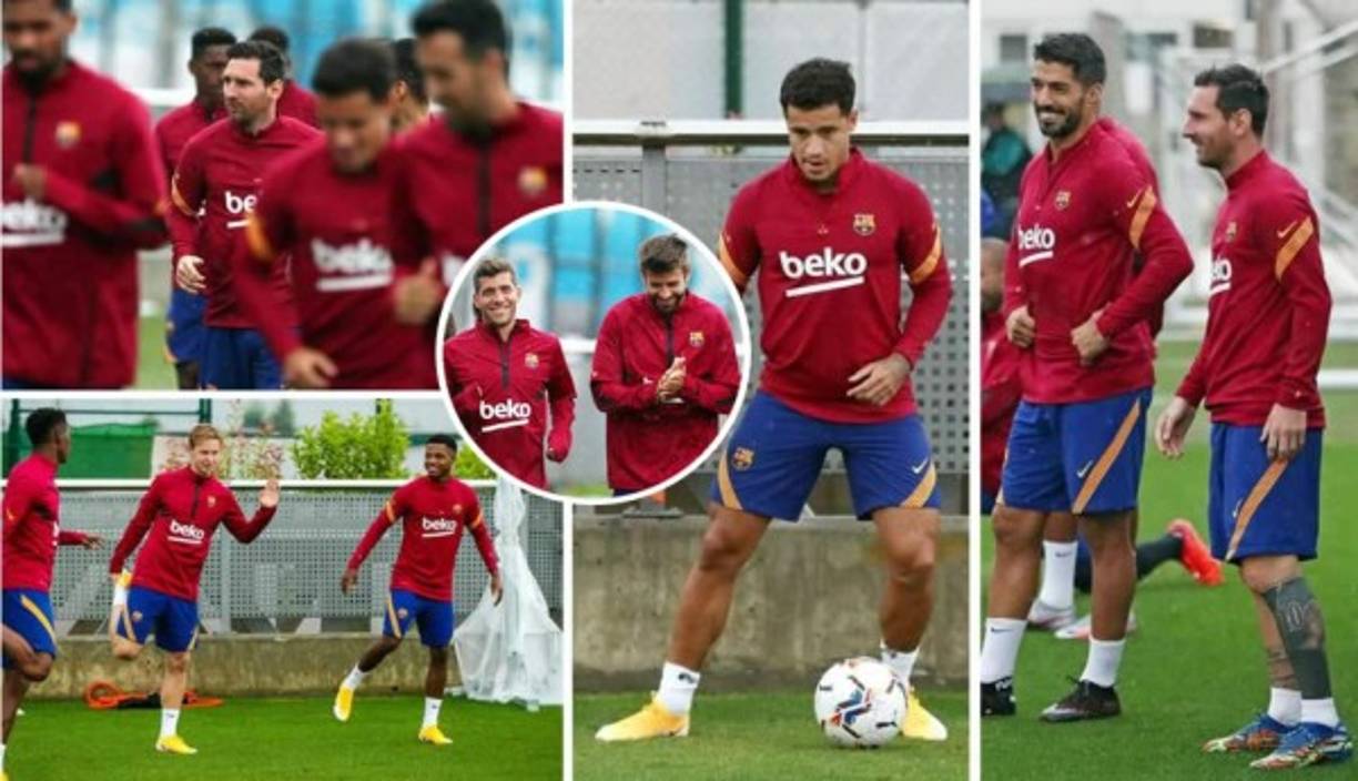 El FC Barcelona siguió con sus entrenamientos y la mañana de este miércoles ha contado ya con la presencia de Lionel Messi trabajando con el resto de jugadores del equipo. También se incorporaron otros jugadores al grupo.