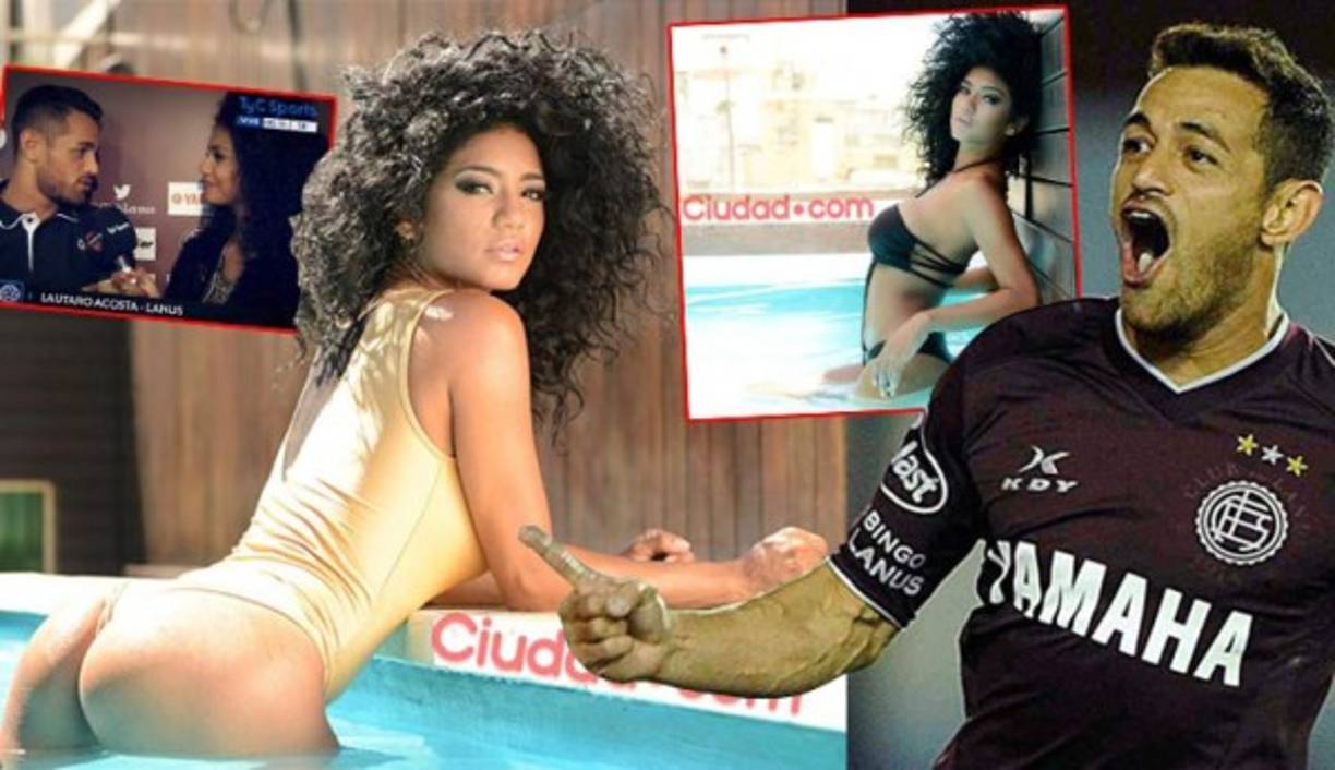 La bella chica panameña Kate Rodríguez que labora en los medios de Argentina da de que hablar ya que comenzó una relación amorosa según diversos portales con el futbolista argentino Lautaro Acosta de Lanús.