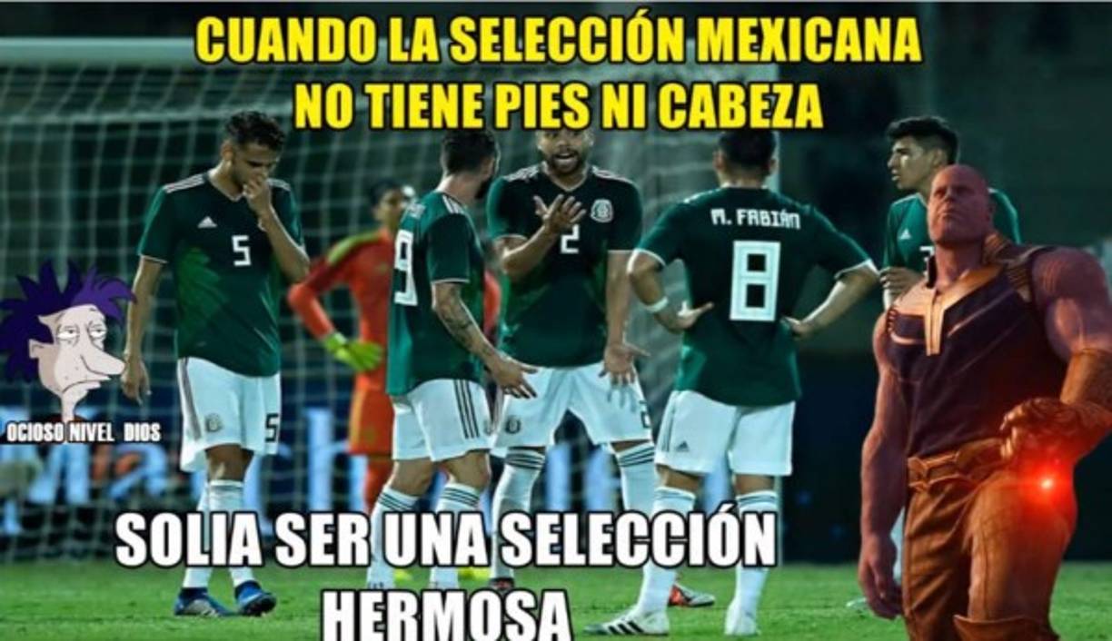 Los divertidos memes que nos dejó la derrota de México contra Argentina en partido amistoso.