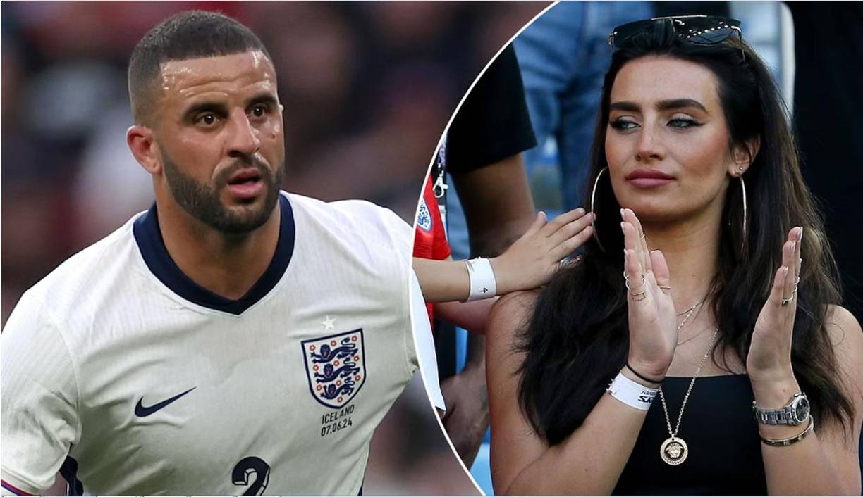 Annie Kilner viajó con sus cuatro hijos (Riaan, Roman, Reign y Rezon) y con Kyle Walker a Alemania para la Eurocopa 2024.
