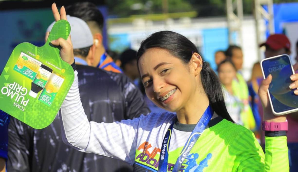 Otra de las jovencitas que deslumbró en la competición. 