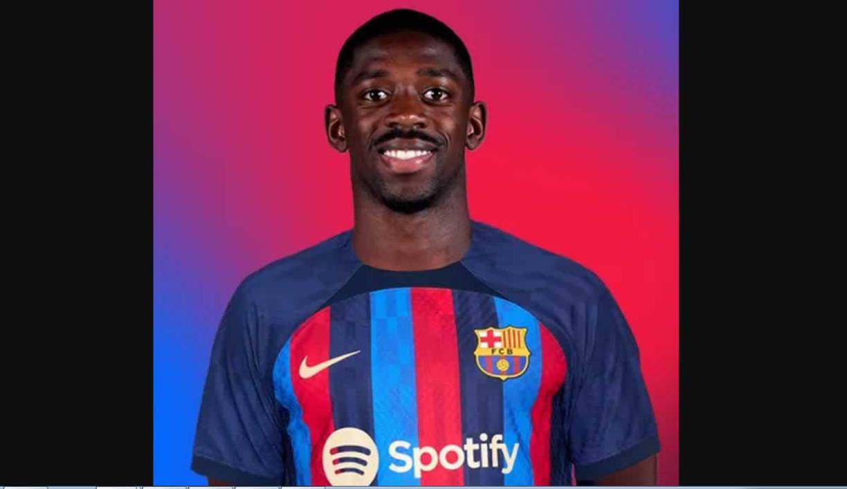 Ousmane Dembélé - El delantero francés seguirá llevando el número 7 en su espalda. Llegó al FC Barcelona el 25 de agosto de 2017 con sólo 20 años.