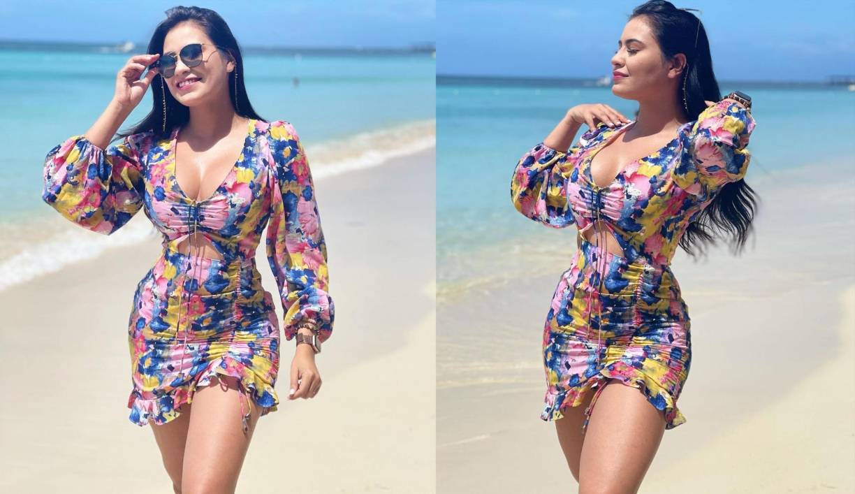 La presentadora hondureña Alejandra Rubio, al igual que miles de hondureños, está disfrutando al máximo del Feriado Morazánico 2021. La guapa conductora ha cautivado a sus seguidores con sus nuevas fotografías en traje de baño.