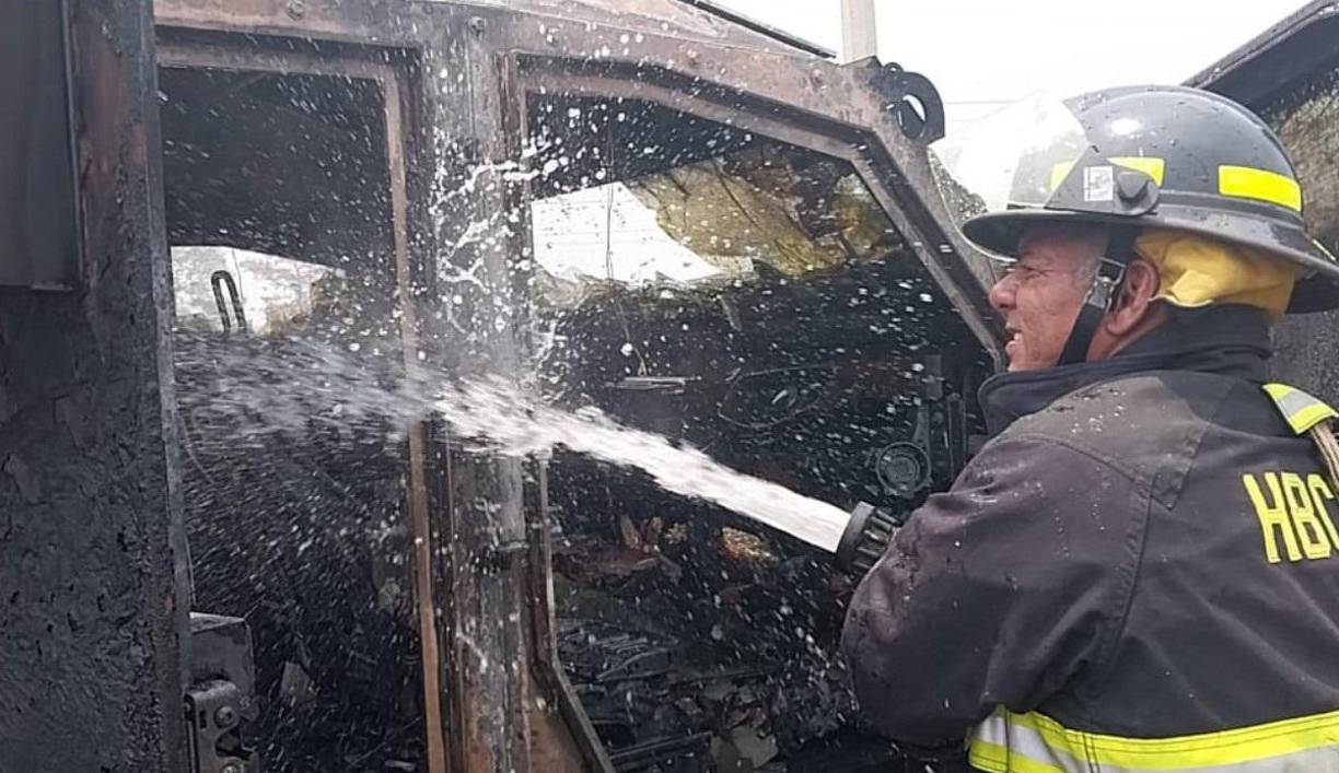 Un presunto narcotraficante iba en la Black Mamba quemada