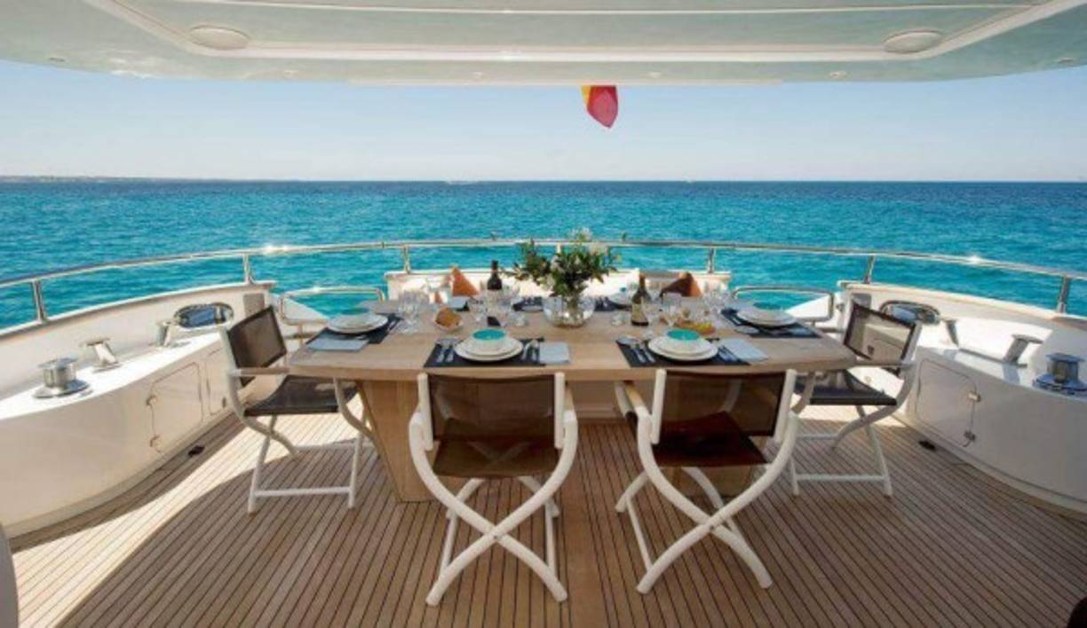 Messi se fue con su familia y disfrutaron de una lujosa estadía repartida entre el Hotel MiM de Ibiza y un impresionante yate donde pasaron gran parte de sus vacaciones en el Mar Mediterráneo.