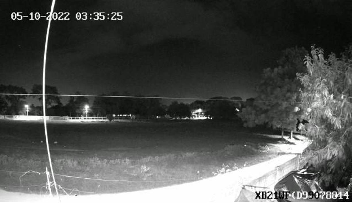 Las cámaras estaban adaptadas a la vigilancia nocturna. Un informe policial detallará el valor económico de la red de vigilancia de la Pandilla 18.