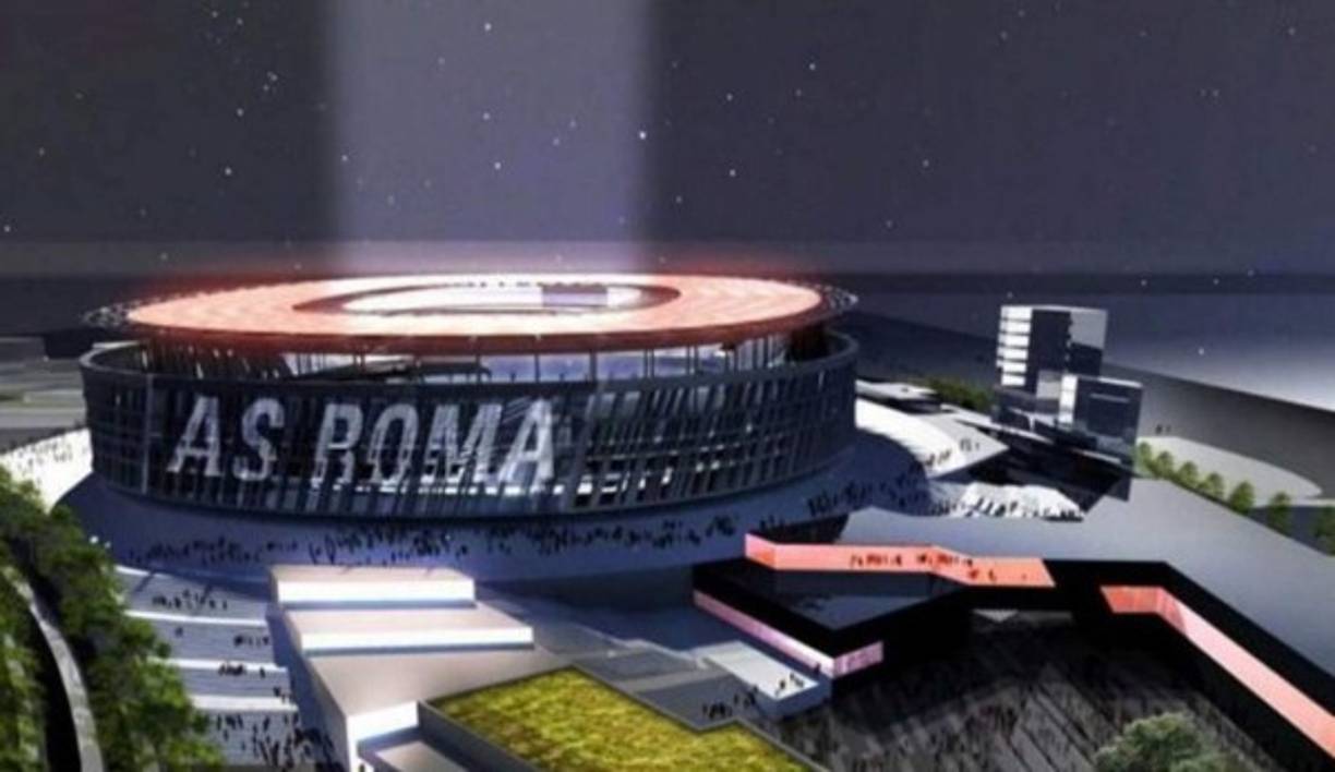 La Roma construye su nuevo estadio en el suroeste de la ciudad, en un antiguo hipódromo, y tendrá una capacidad para 52.000 espectadores ampliable a 60.000. Está inspirado en el Coliseo y tendrá actividad los 365 días del año.