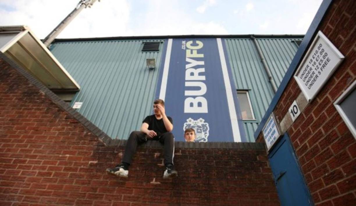 Inglaterra está viviendo su momento más trágico al ver la desaparición del Bury