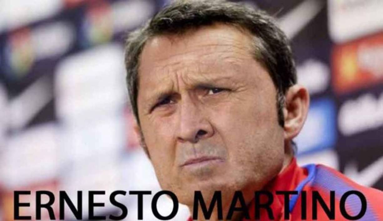 Ernesto Valverde es señalado como Tata Martino por sus alineaciones. Martino es ahora DT de la selección de México.