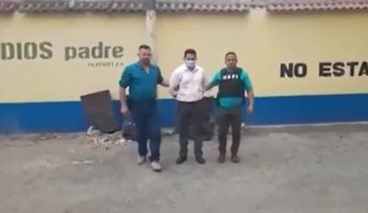 El individuo fue puesto a la orden de la Fiscalía de Turno para el procedimiento correspondiente a Ley.