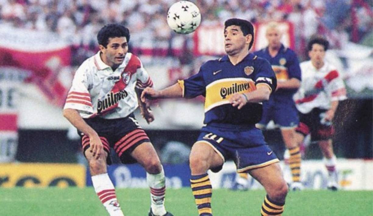 'Un Boca-River es distinto a todo. Es como dormir con Julia Roberts': Maradona.