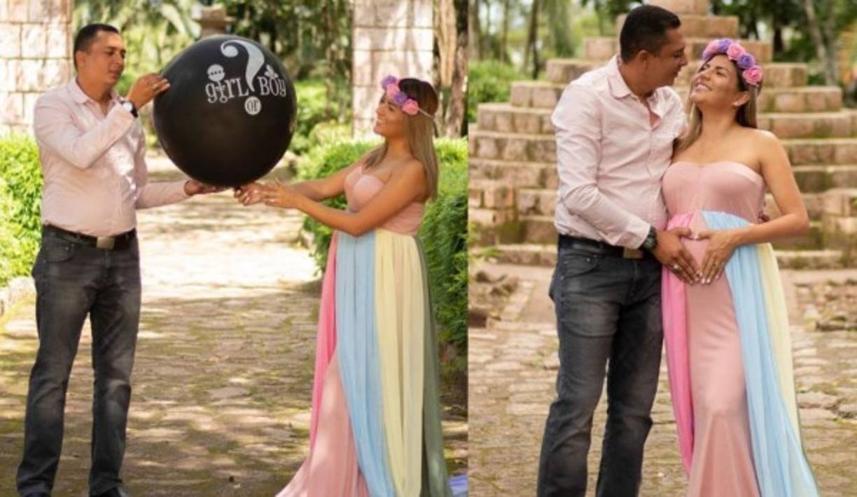 Saraí Espinal, periodista de HRN, reveló el sexo del bebé que espera junto a su esposo, el teniente José Coello.