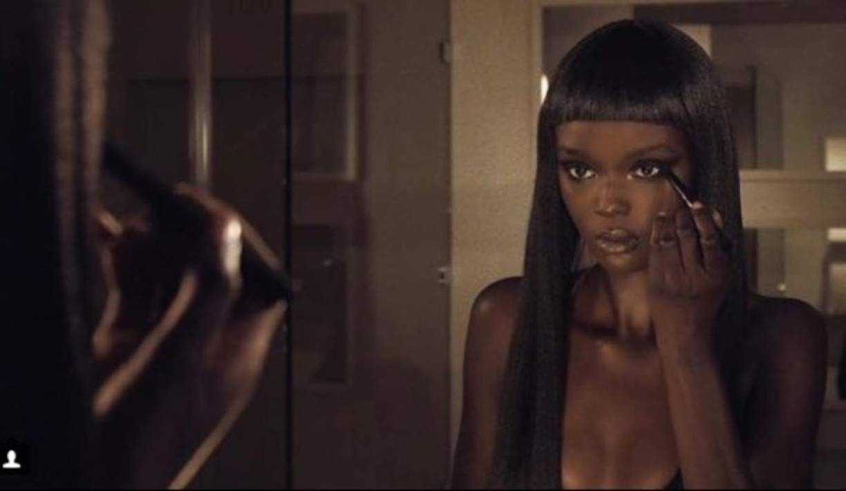 Duckie es una de las modelos africanas predilectas para las campañas de maquillaje en Estados Unidos.