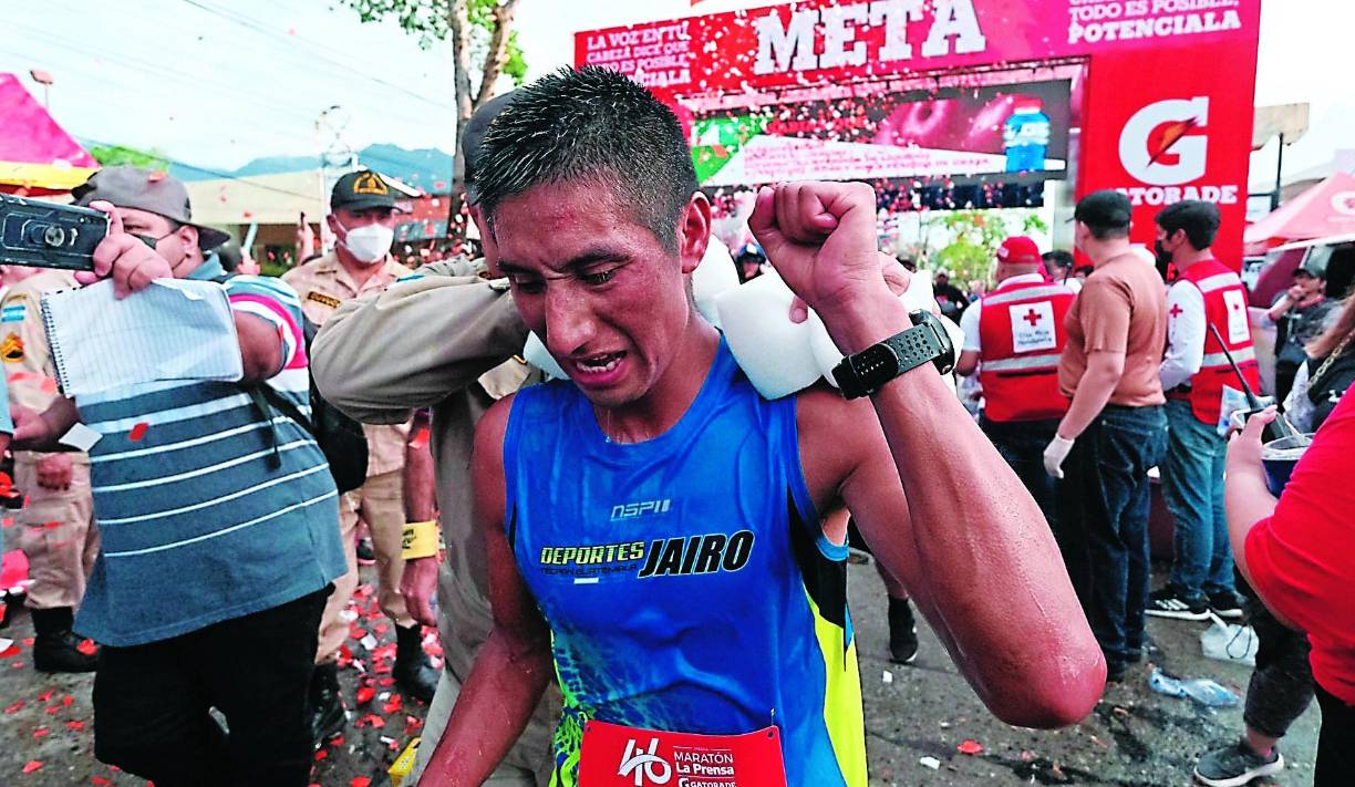 José Carlos González es un atleta de alto rendimiento en Guatemala, y este domingo fue el gran ganador de la Maratón Internacional de Diario LA PRENSA al lograr en los 21 kilómetros un tiempo de 1 hora con 10 minutos y 58 segundos, el mejor.