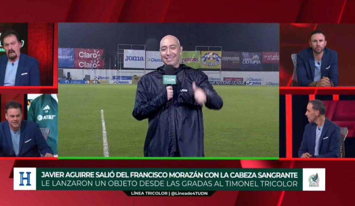 “La Concacaf ni siquiera cuida la seguridad en un estadio de fútbol. Como te van a permitir entrar con una lata de cerveza que puede ser un proyectil”, se quejó David en pleno programa en donde participaron figuras como Ricardo LaVolpe y Miguel Layún. 