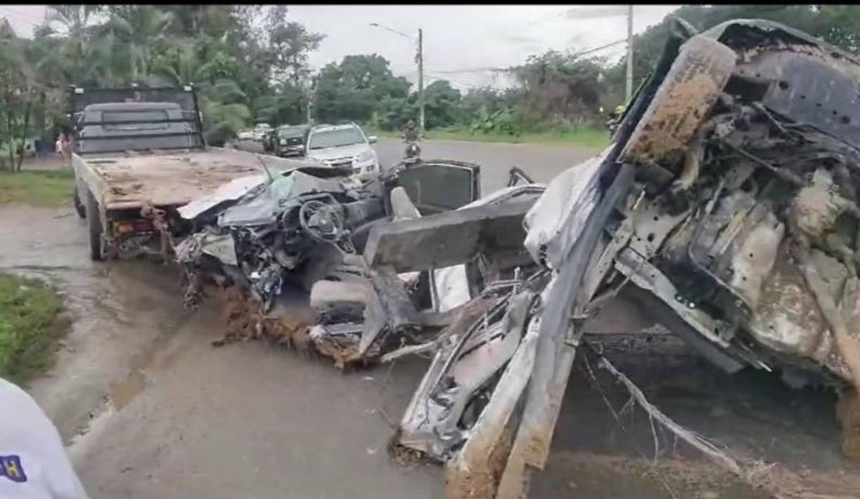 Al llegar al lugar, Urbina confirmó que el conductor del automóvil había fallecido.