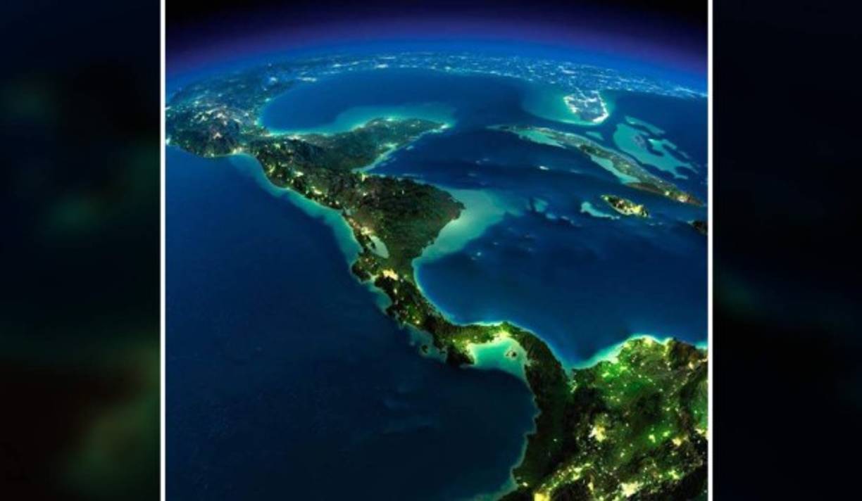 El istmo de Centroamérica.