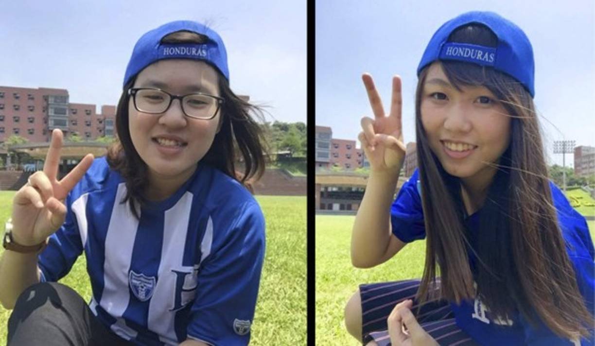 Eva y Genie, las dos jóvenes de origen taiwanés que admiran y anhelan conocer Honduras.