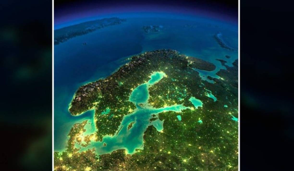 La península de Escandinavia.