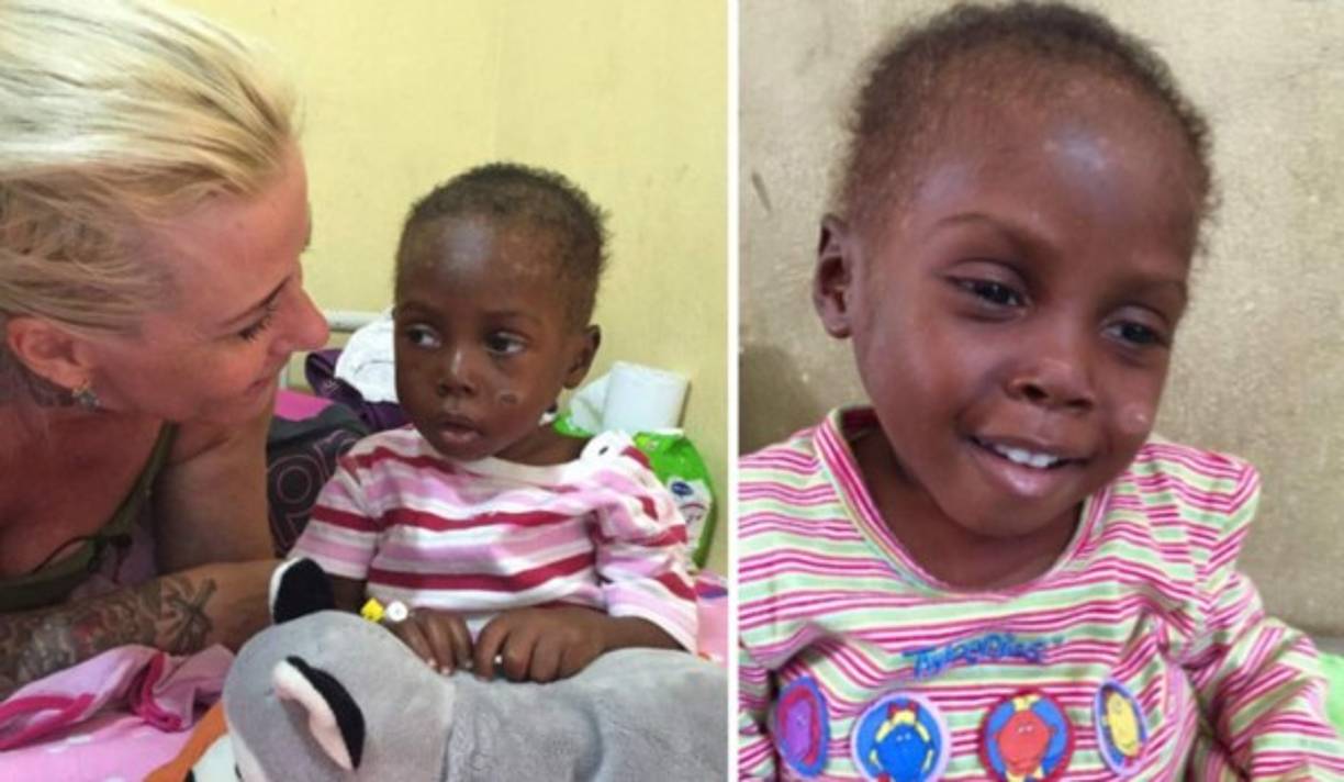 Anja lo rescató y lo llevó hasta su centro donde le brindó los cuidados médicos necesarios. Además lo adoptó como su propio hijo y lo bautizó como 'Hope' (esperanza).