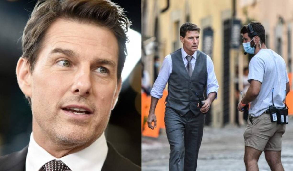 El periódico británico The Sun informó que cinco miembros del staff de la película 'Misión: Imposible 7' renunciaron después de que Tom Cruise les reprendiera fuertemente por no cumplir con las restricciones para prevenir el contagio del COVID-19. Fotos: AFP.