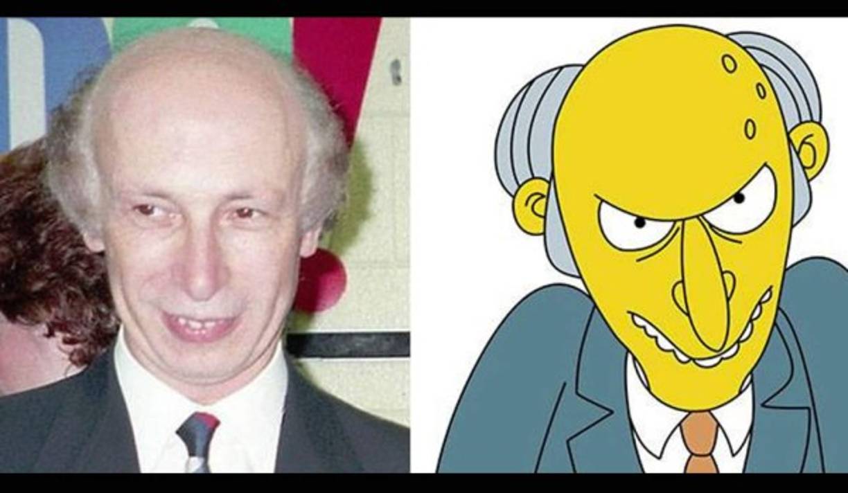 El señor Monty Burns de 'Los Simpson'