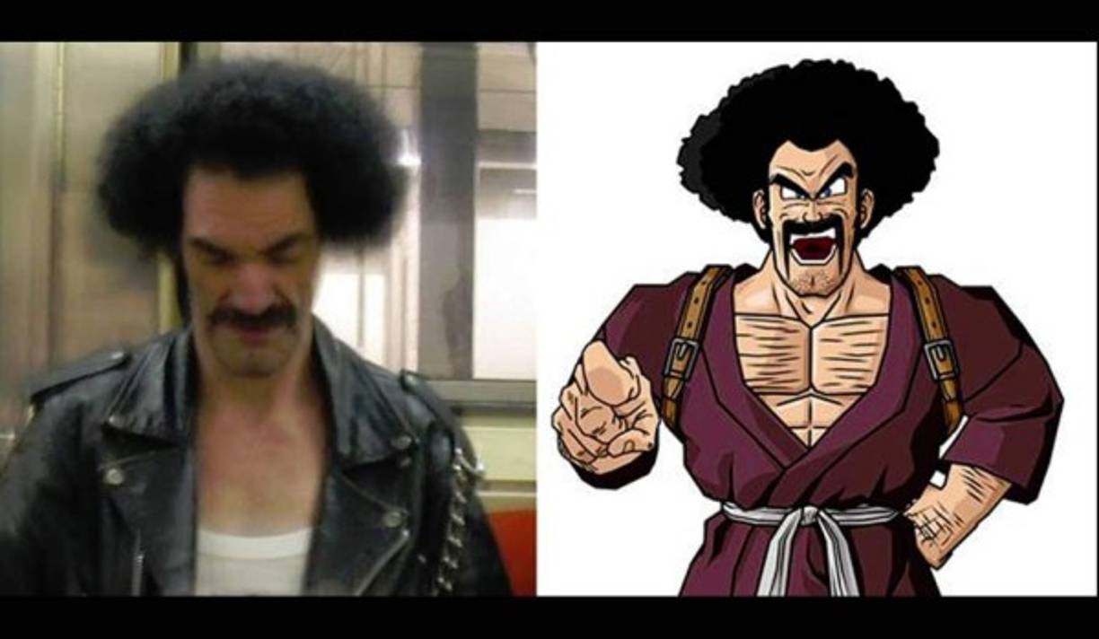 'Mr Satan' de 'Dragon Ball Z'.