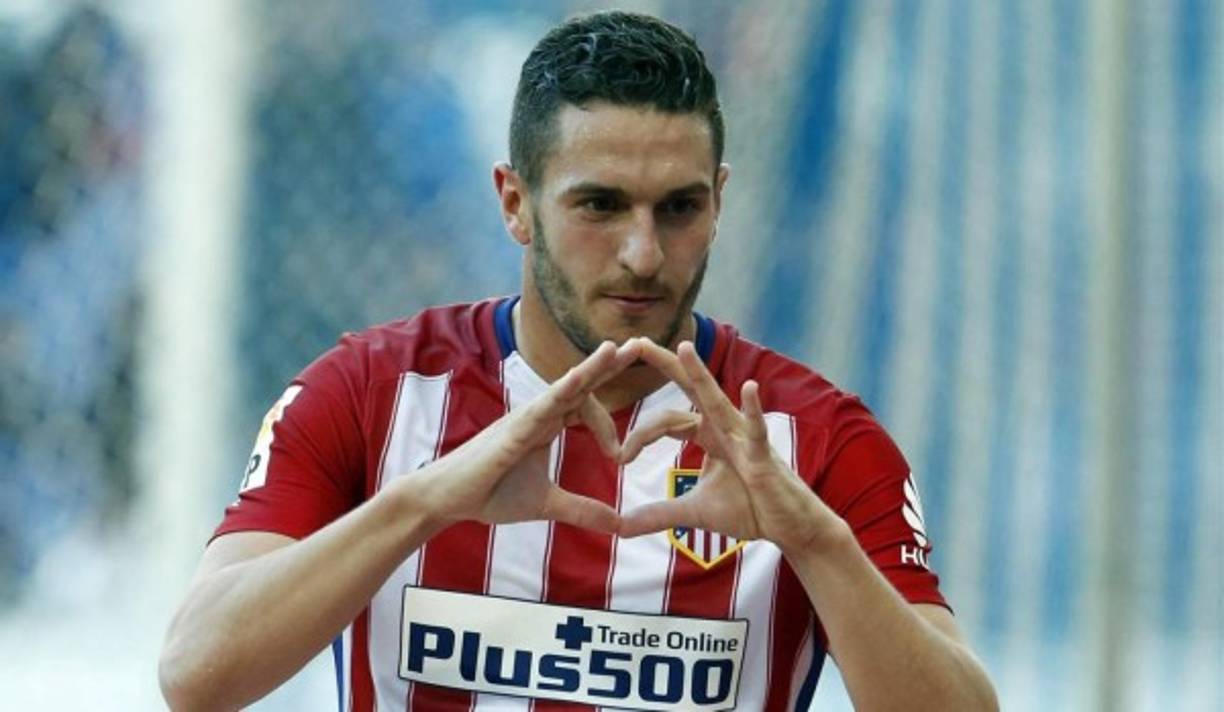 El volante español Koke Resurrección (Atlético de Madrid)