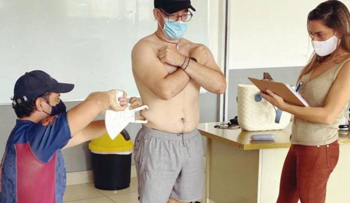 Ella empezó su función como nutricionista del Real España el pasado 30 de julio con los trabajos de control y evaluación física.