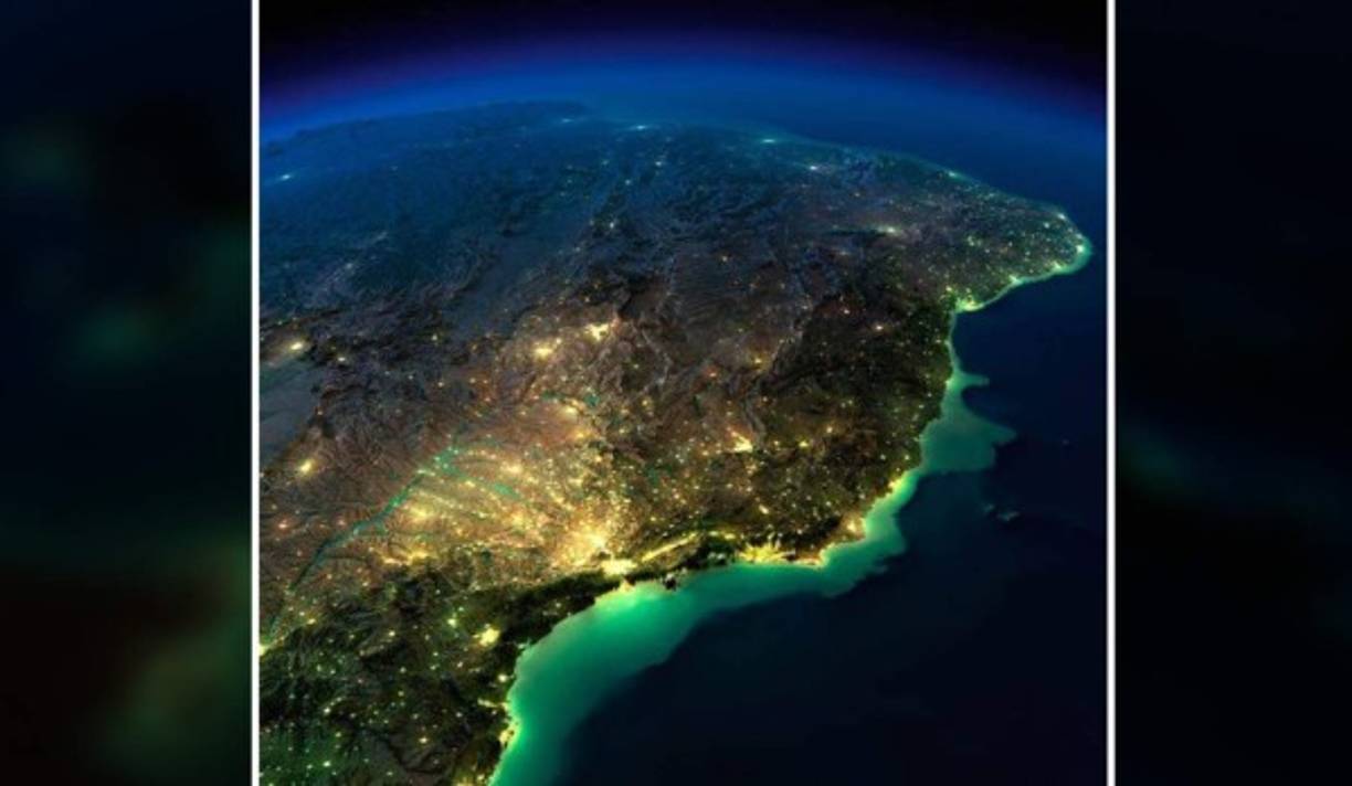 Vista hermosa de Brasil.