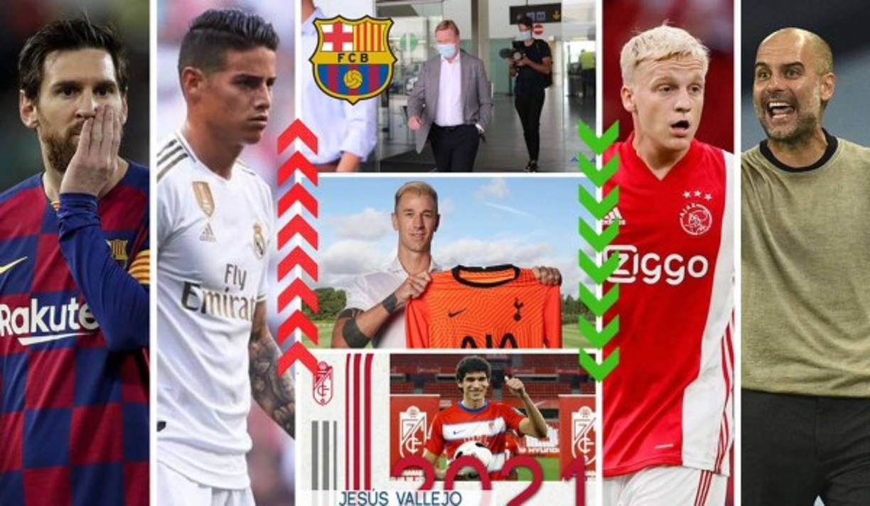 Un resumen de los principales movimientos de este martes en el mercado de fichajes con un agitado día en el Barcelona.