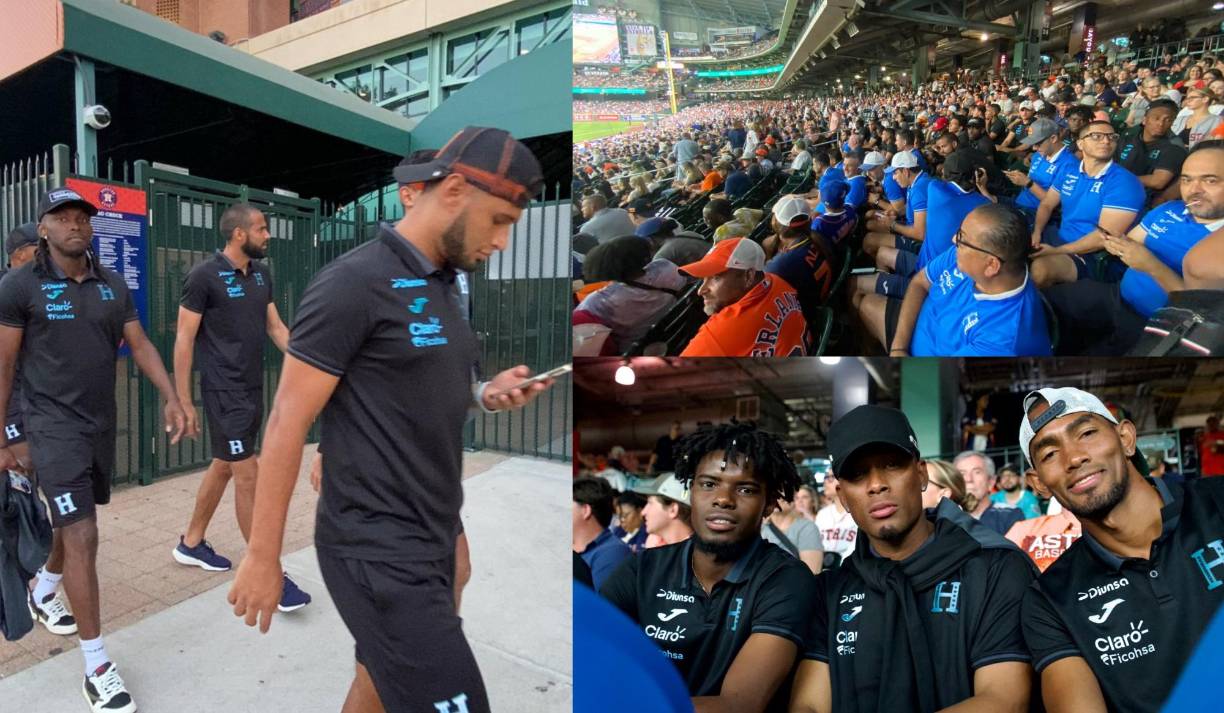 Invitados por Mauricio Dubón, la selección Nacional de Honduras salió de la rutina y pudo disfrutar del juego Astros Houston vs Nw York Mets. 