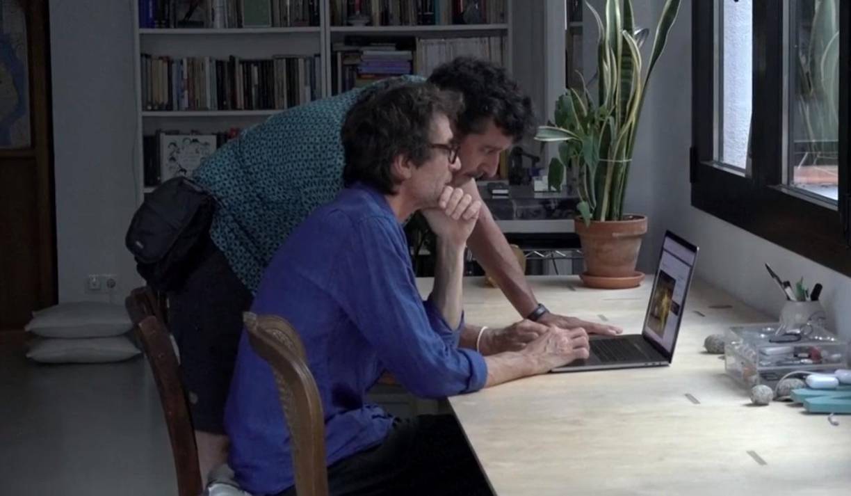 Monfort relató cómo un compañero suyo del diario Sport le escribió un mensaje a las 12 de la noche preguntándole si esa fotografía era suya. 