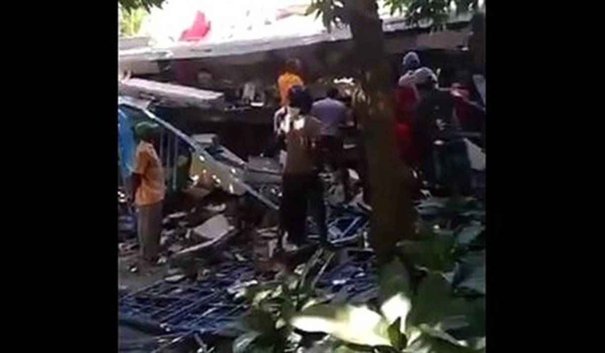 La larga sacudida inicial se sintió en gran parte del Caribe, incluso en Santiago de Cuba (a unos 300 km de Saint-Louis-du-Sud), donde muchos residentes salieron de sus hogares, según Radio Rebelde. Fotografía: EFE